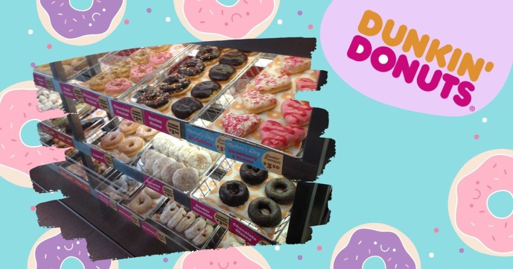 Dunkin' Donuts New Zealand Menu